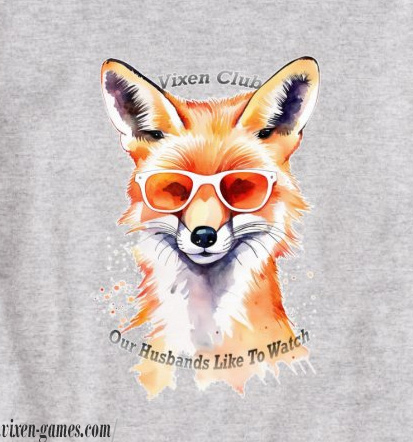 Vixen club our husbands like to watch cute vixen hotwife with shades T-Shirt design