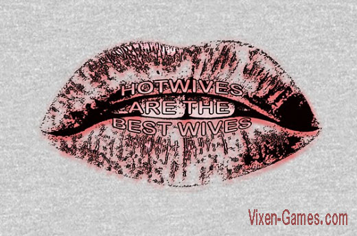 Hotwives are the best wives T-Shirt lips design for hotwives and those that love them 