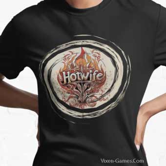 hotwife retro shirt swirl 