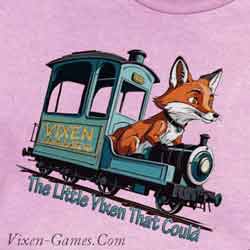 Running a train hotwife article in the Vixen Games T-shirt Roundup from March 2024