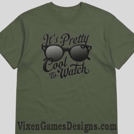 It's Pretty Cool To Watch Heavyweight T-shirt Wife watcher shirt